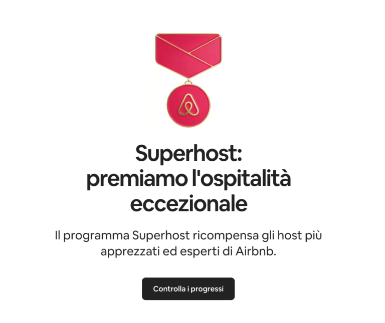 Badge Airbnb Superhost, Deluxe Apartments, secondo anno consecutivo